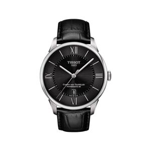 Montre Tissot homme automatique acier cuir noir- MATY