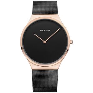 OUTLET -Montre Bering homme Classique rose milanais noir