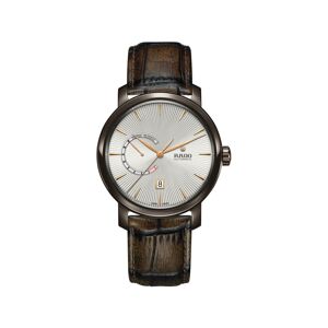 OUTLET -Montre Rado homme céramique cuir marron