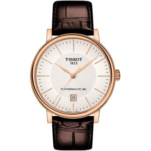 Montre Tissot homme automatique acier cuir marron- MATY