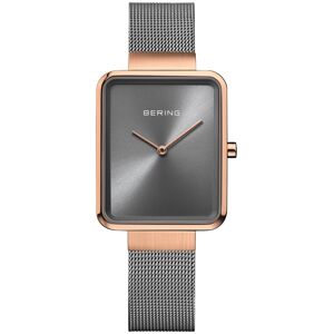 OUTLET -Montre BERING CLASSIQUE SQUARE Bracelet Acier inoxydable