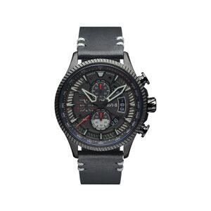 Montre AVI 8 HAWKER HUNTER Bracelet Cuir- MATY