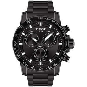 Montre Tissot homme chronographe acier noir- MATY - Publicité