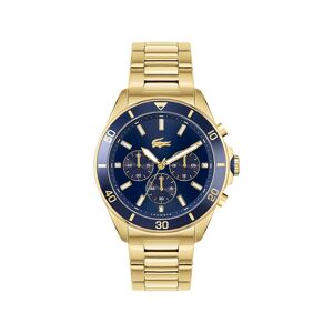 Montre LACOSTE Homme Chrono acier dorÃ© jaune- MATY