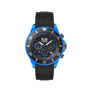 Montre Ice Watch Chrono Homme silicone noir- MATY