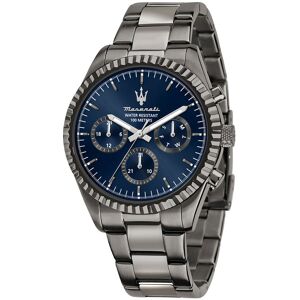 Montre MASERATI homme bracelet acier inoxydable gris foncÃ©- MATY - Publicité