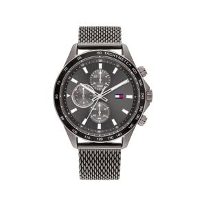 Montre TOMMY HILFIGER Miles homme bracelet acier gris- MATY