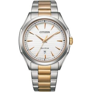 Montre CITIZEN platform classic homme eco-drive bracelet acier bicolore jaune- MATY