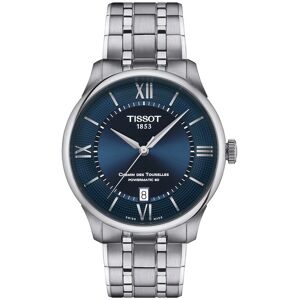 Montre TISSOT t-classic homme automatique bracelet acier gris- MATY - Publicité