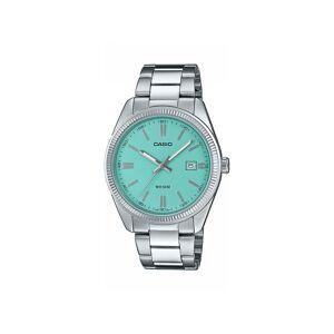 Montre CASIO homme cadran bleu bracelet acier- MATY