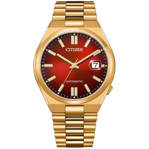 Montre CITIZEN Tsuyosa homme automatique bracelet acier dorÃ© rose- MATY