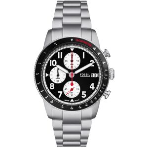 Montre FOSSIL sport tourer homme bracelet acier inoxydable argent- MATY - Publicité