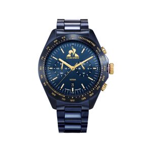 Montre LE COQ SPORTIF coq d'or homme bracelet acier inoxydable bleu- MATY