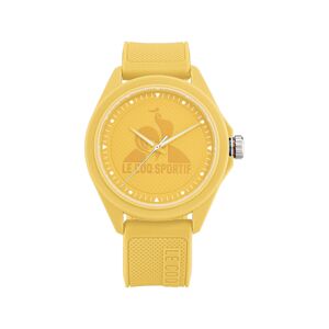 Montre LE COQ SPORTIF monochrome homme bracelet plastique jaune- MATY