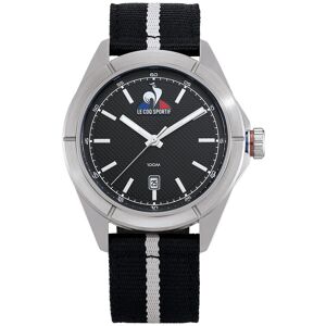 Montre LE COQ SPORTIF Essentiel homme bracelet tissu noir- MATY