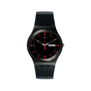 Montre SWATCH New gent biosourced Gaet homme bracelet silicone noir- MATY - Publicité