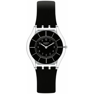 Montre SWATCH Skin classic biosourced Black classiness homme bracelet matériau biosourcé noir- MATY - Publicité