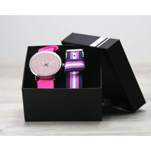 Cadeaux.com Montre duo Rose Message