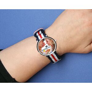 Cadeaux.com Montre bleu blanc rouge Photo