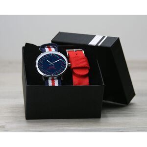 Cadeaux.com Montre duo Bleu blanc rouge Message