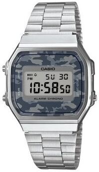 Casio Montre Casio Homme Chrono Acier A168WEC-1EF Sport