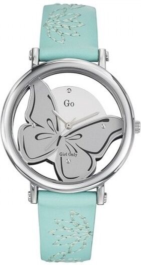 Go Girl Only Montre Go Femme Papillon Cuir Vert 698667