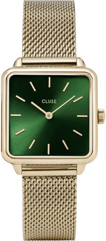 CLUSE Tétragone Mesh Montre Femme Acier Doré Milanais CW0101207013