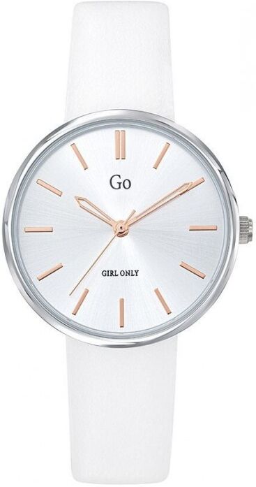 Go Girl Only Go Girl Montre Femme Acier Cuir Blanc 699313