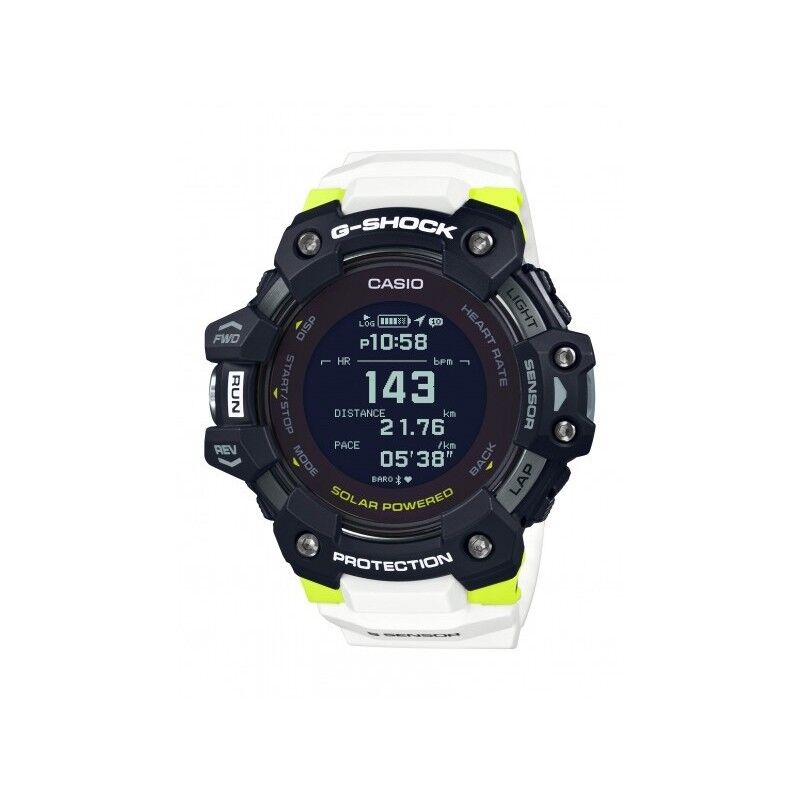Casio G-Shock G-Squad GPS Montre Homme Résine Blanche GBD-H1000-1A7ER