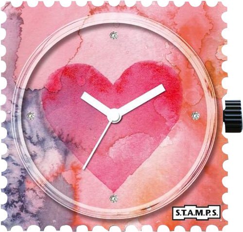 STAMPS Boitier Montre Design Heart Final Diamond-105430