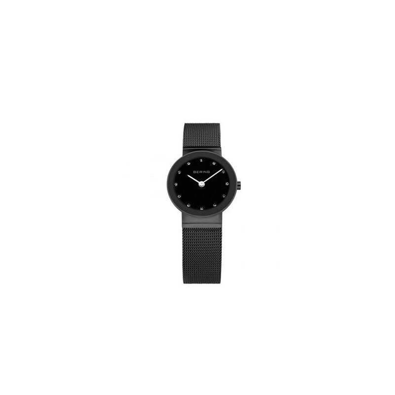 Bering Montre Bering Femme Swarovski Acier Noir 10126-077