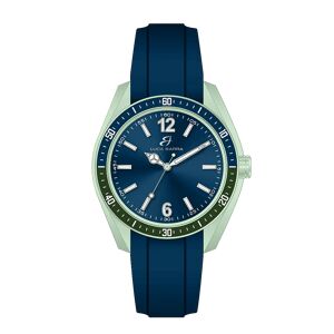 Luca Barra OROLOGIO UOMO IN SILICONE BLU E VERDE