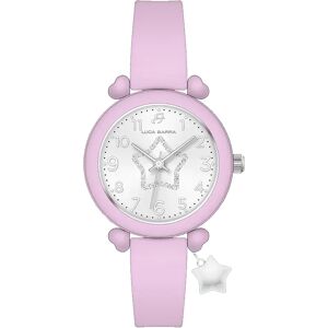 Luca Barra OROLOGIO DONNA IN SILICONE LILLA E STELLA