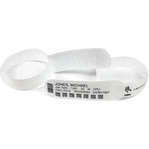 Zebra ZIPRD3015155 cinturino da polso Bianco Braccialetti ospedale [ZIPRD3015155]