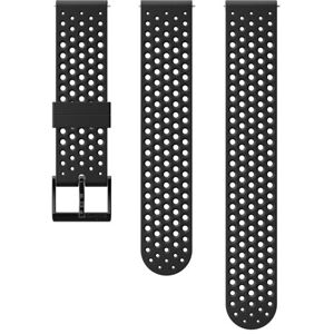 Suunto 20mm Athletic 1 Silicone Strap - cinturino orologio Black/Black S+M (120-220 mm)