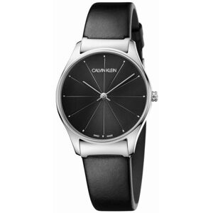 Calvin Klein - Orologio Donna  Classic Too quadrante nero K4D221CY-SA20 - FA-K4D221CY-SA20