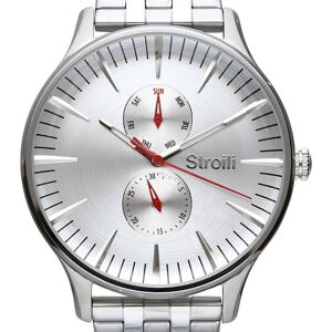 Stroili Orologio multifunzione con cinturino e cassa in acciaio silver Argentato