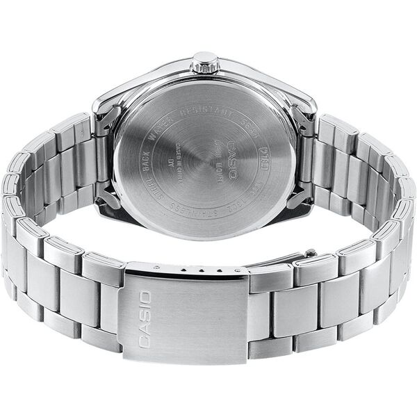 casio mtp-1302pd-1a1v orologio da polso uomo in ottone colore silver ef - mtp-1302pd-1a1v