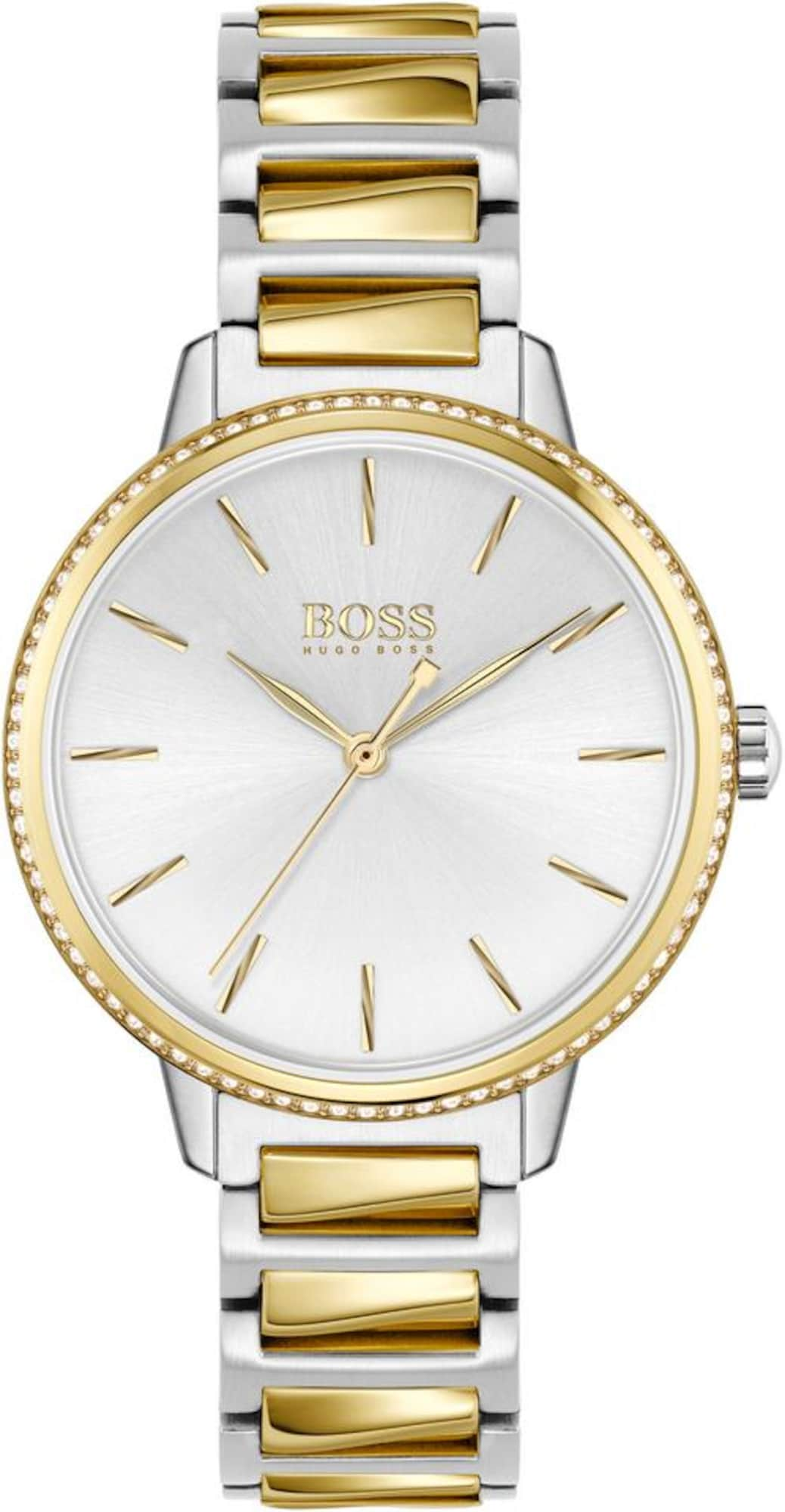 BOSS Casual Orologio analogico 'SIGNATURE' Argento, Oro