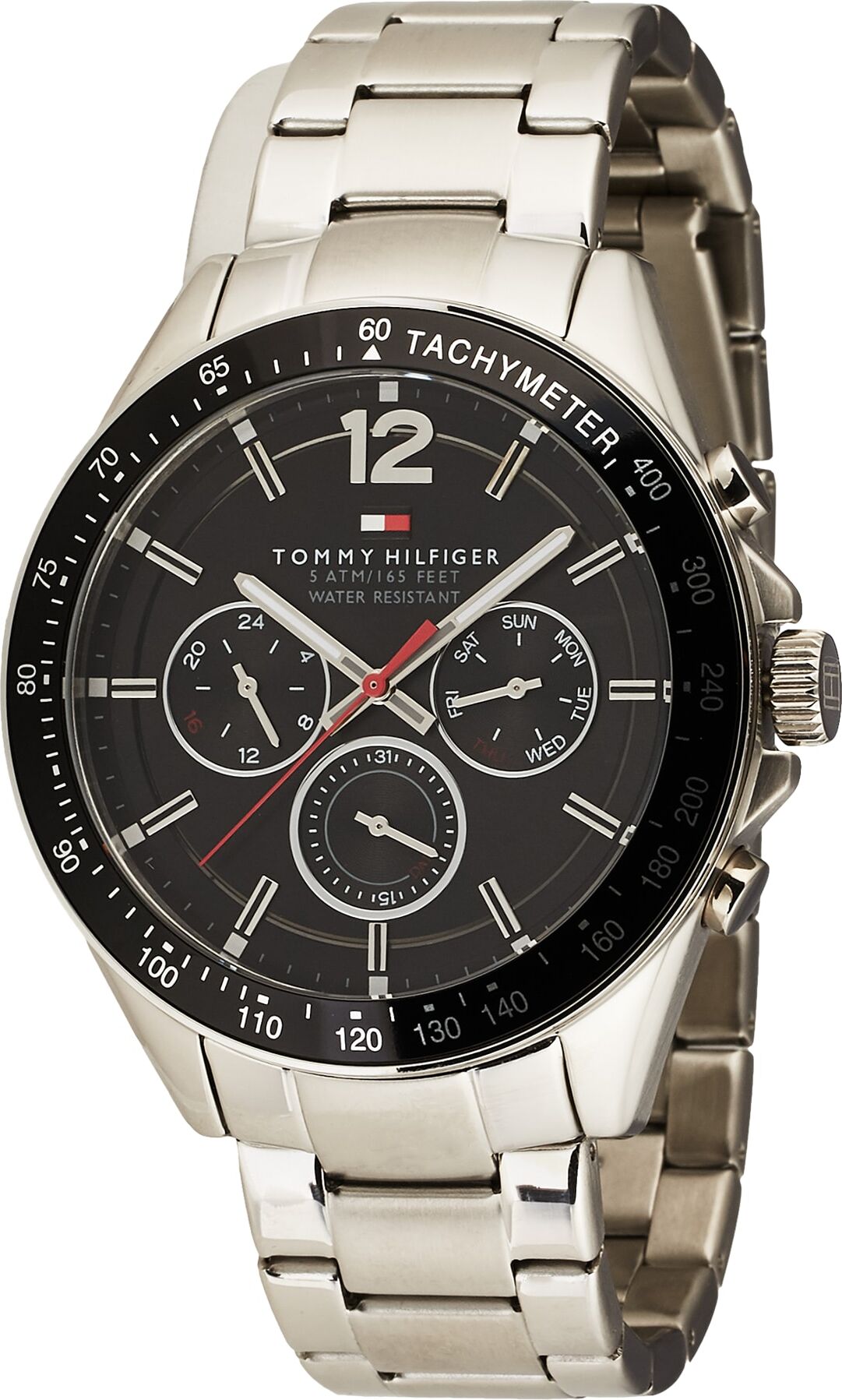 TOMMY HILFIGER Orologio analogico 'CASUAL QUARZ MULTIFUNKTION' Argento