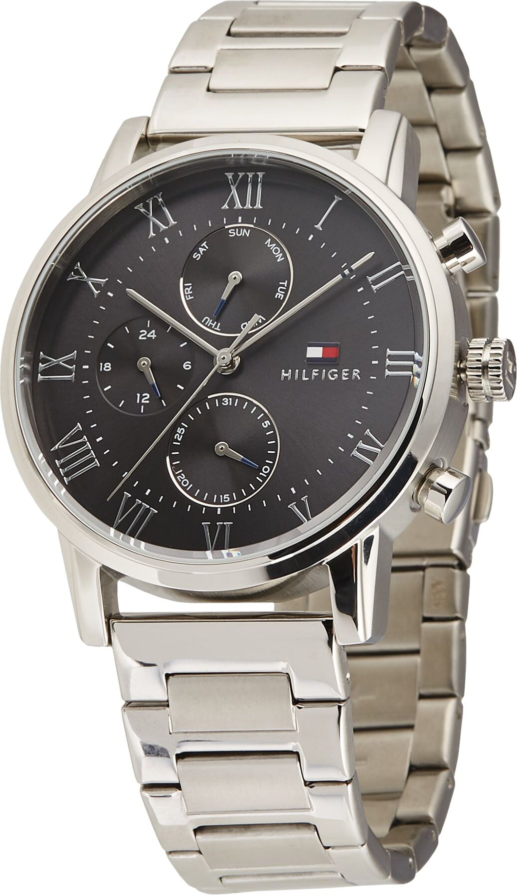 TOMMY HILFIGER Orologio analogico 'DRESSED UP QUARZ MULTIFUNKTION' Argento