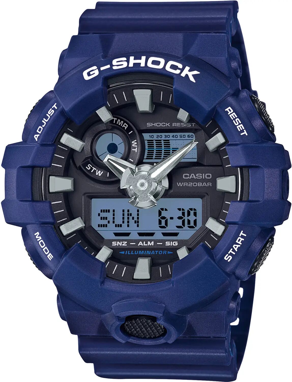 g-shock CASIO - GA-700-2AER bleu