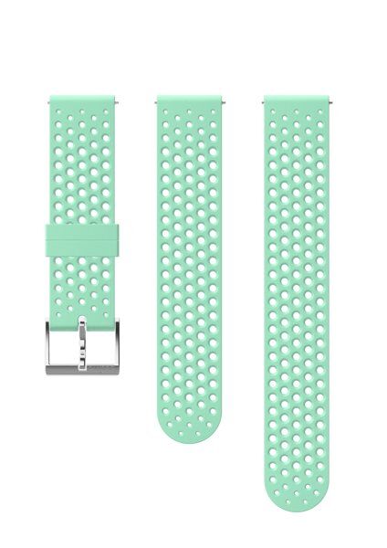 Suunto 20mm Athletic 1 Silicone Strap - cinturino orologio Turquoise/Grey S+M (120-220 mm)