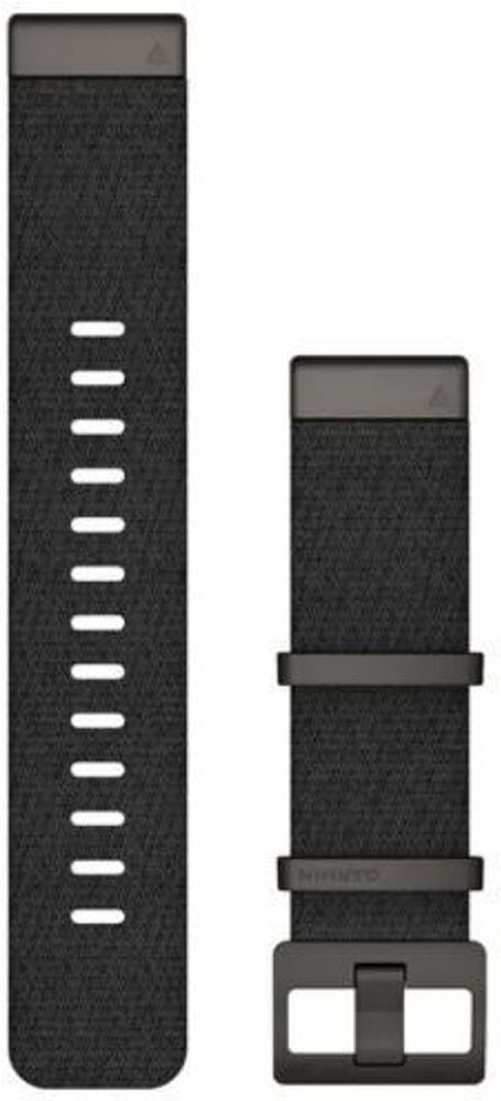 Garmin Cinturino Quickfit® 22 (Nylon Jacquard) - Adulto - Nero