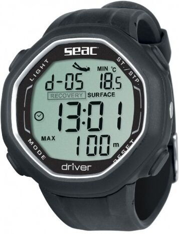 Seac Sub Orologio subacqueo Driver UP Seac Nero