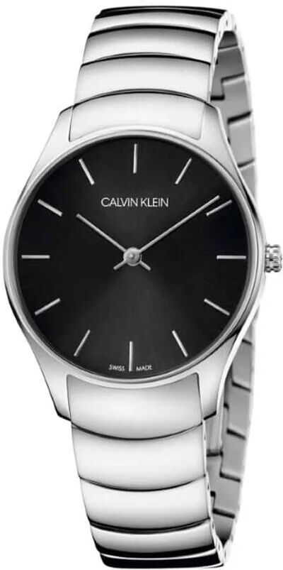 Calvin Klein - Orologio  solo tempo con cinturino e cassa in acciaio - FA-K4D2214V-SA20 Argentato