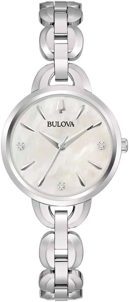 Bulova - Orologio Al Quarzo  Classic Diamonds 96p230 - 96P230