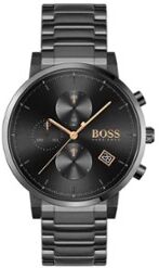 HUGO BOSS Integrity horloge HB1513780 - Donkergrijs