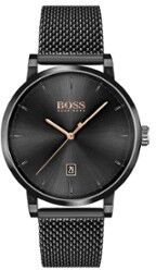 HUGO BOSS Confidence horloge HB1513810 - Zwart