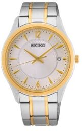 Seiko New Link horloge SUR468P1 - Zilver